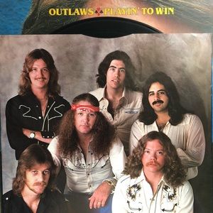 Outlaws Playin' To Win Vinyl Lp '78